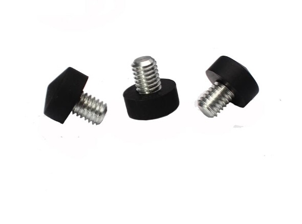 rubber screw feet